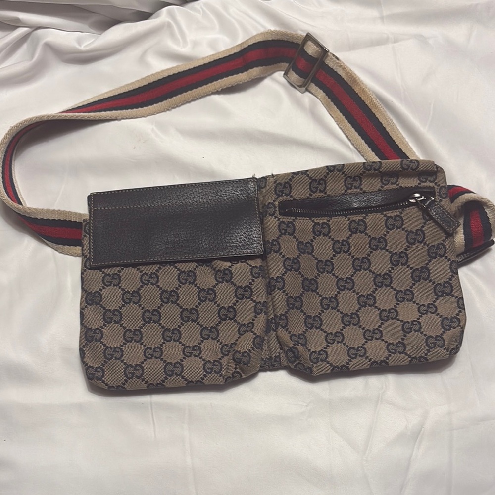 Vintage Gucci GG Canvas Belt Bag - "The Carrie Bradshaw"